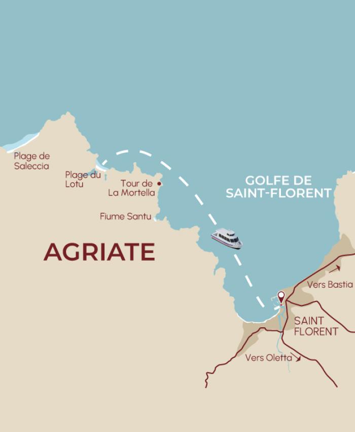 Promenade navette plage du Lotu